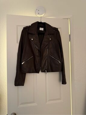 Claudie Pierlot LEATHER JACKET